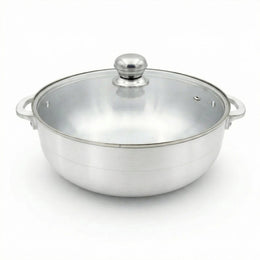 FryNest 11-Inch Caldero Pot with Glass Lid