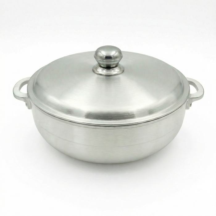 FryNest 11-Inch Caldero Pot with Silver Lid