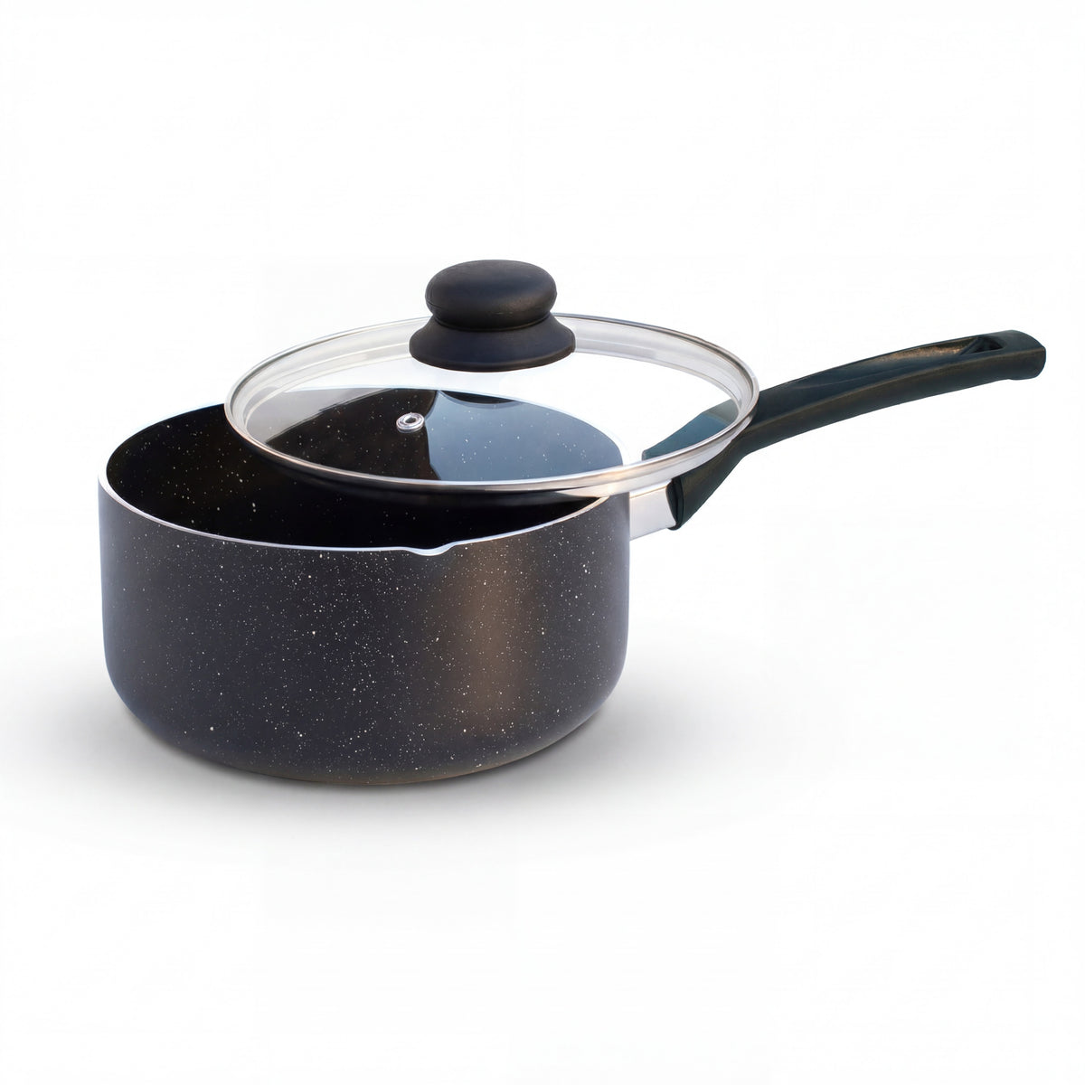 FryNest 8-Inch Induction Nonstick Sauce Pot with Glass Lid