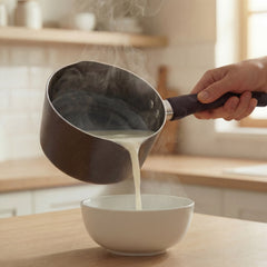 FryNest 7-Inch Induction Nonstick Milk Pan with Pour Spout - FryNest Milk Pan detail image 2