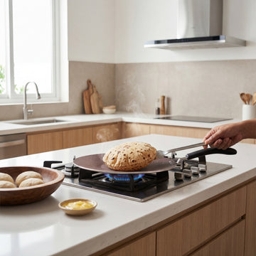 FryNest 12-Inch Induction Nonstick Tawa Griddle