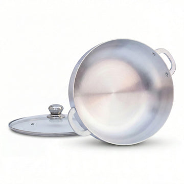 FryNest 11-Inch Caldero Pot with Glass Lid
