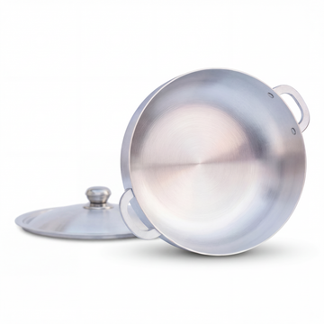 FryNest 11-Inch Caldero Pot with Silver Lid