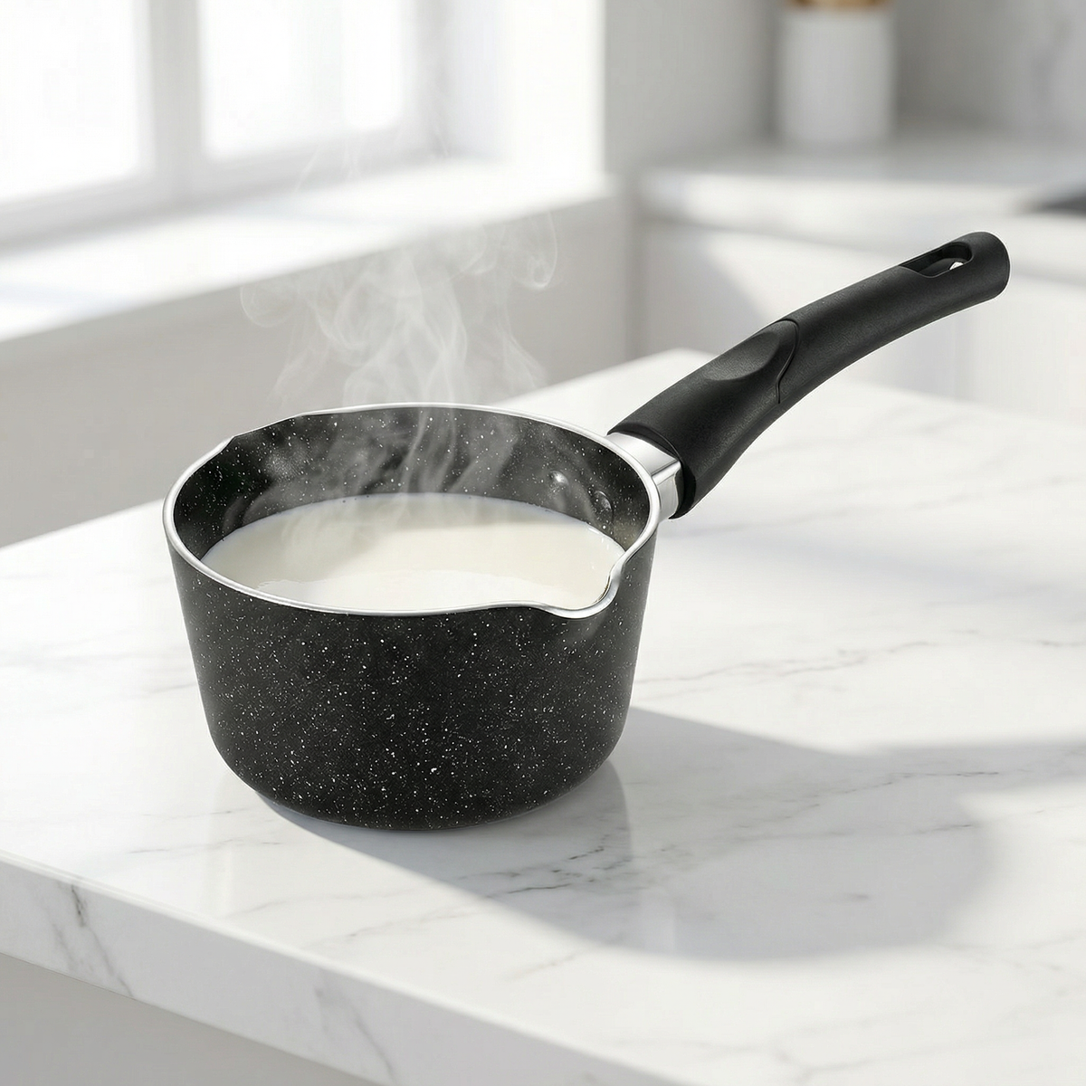 FryNest 5-Inch Nonstick Milk Pan with Pour Spout - FryNest Milk Pan detail image 7