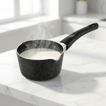 FryNest 5-Inch Nonstick Milk Pan with Pour Spout