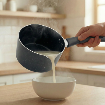 FryNest 6.5-Inch Nonstick Milk Pan with Pour Spout